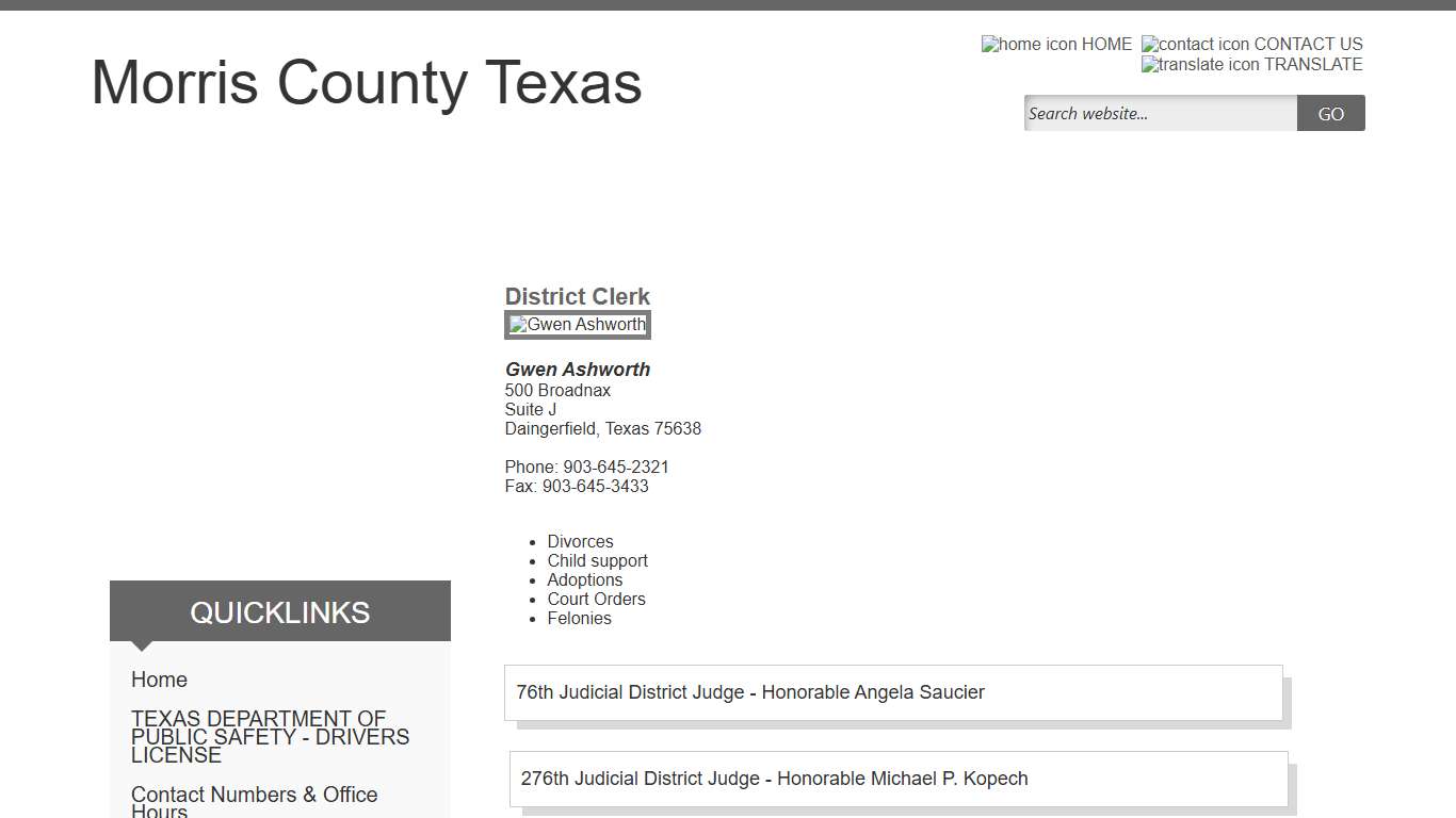 Morris County, Texas